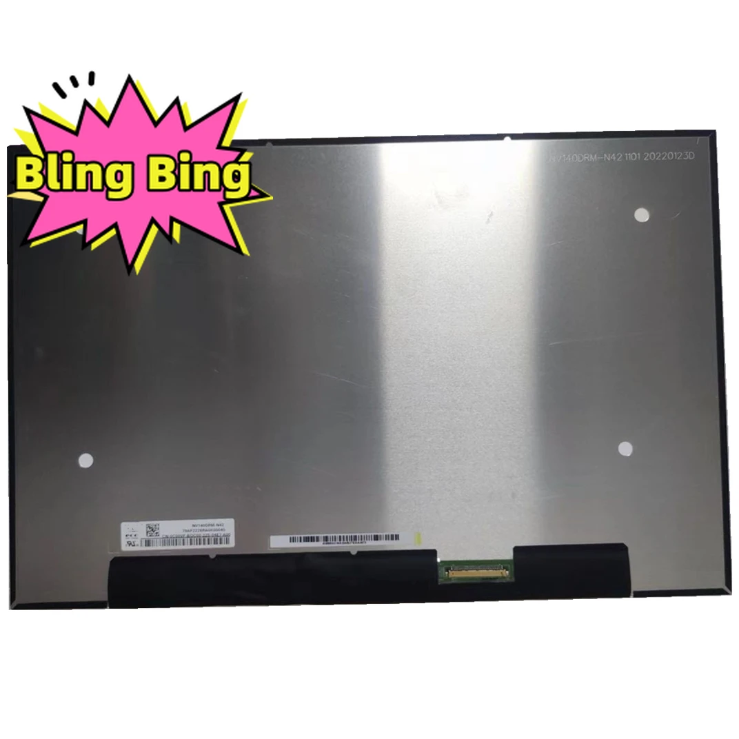 NV140DRM-N42 40 PIN 60HZ 14.0 colių 2240(RGB)X1400 IPS Nešiojamas LCD ekranas
