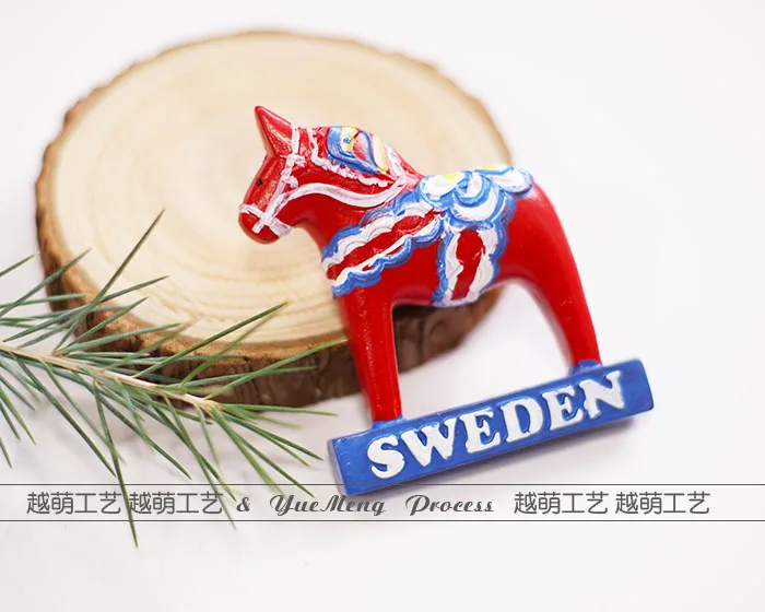 Šaldytuvas Kūrybos Kalėdų Švedija Nyderlandai Havajai Pasaulio Kelionių Atminimo Magneto Magnetinio Dekoratyvinis Šaldytuvas Magnetas 5